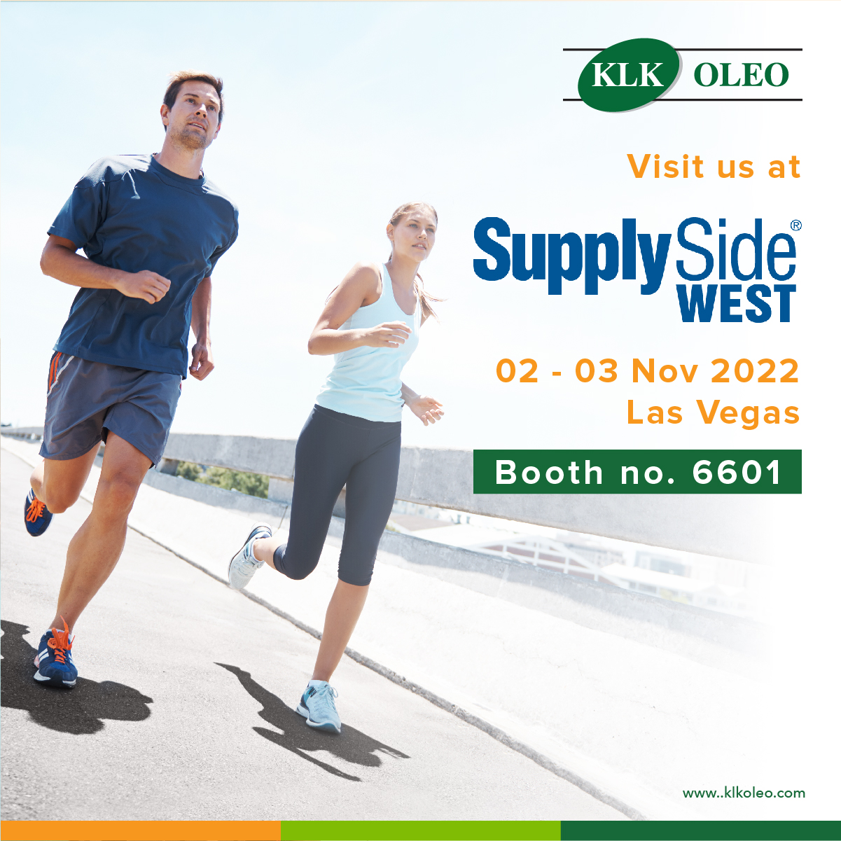 Elevate your products with KLK OLEO at the upcoming SupplySide West