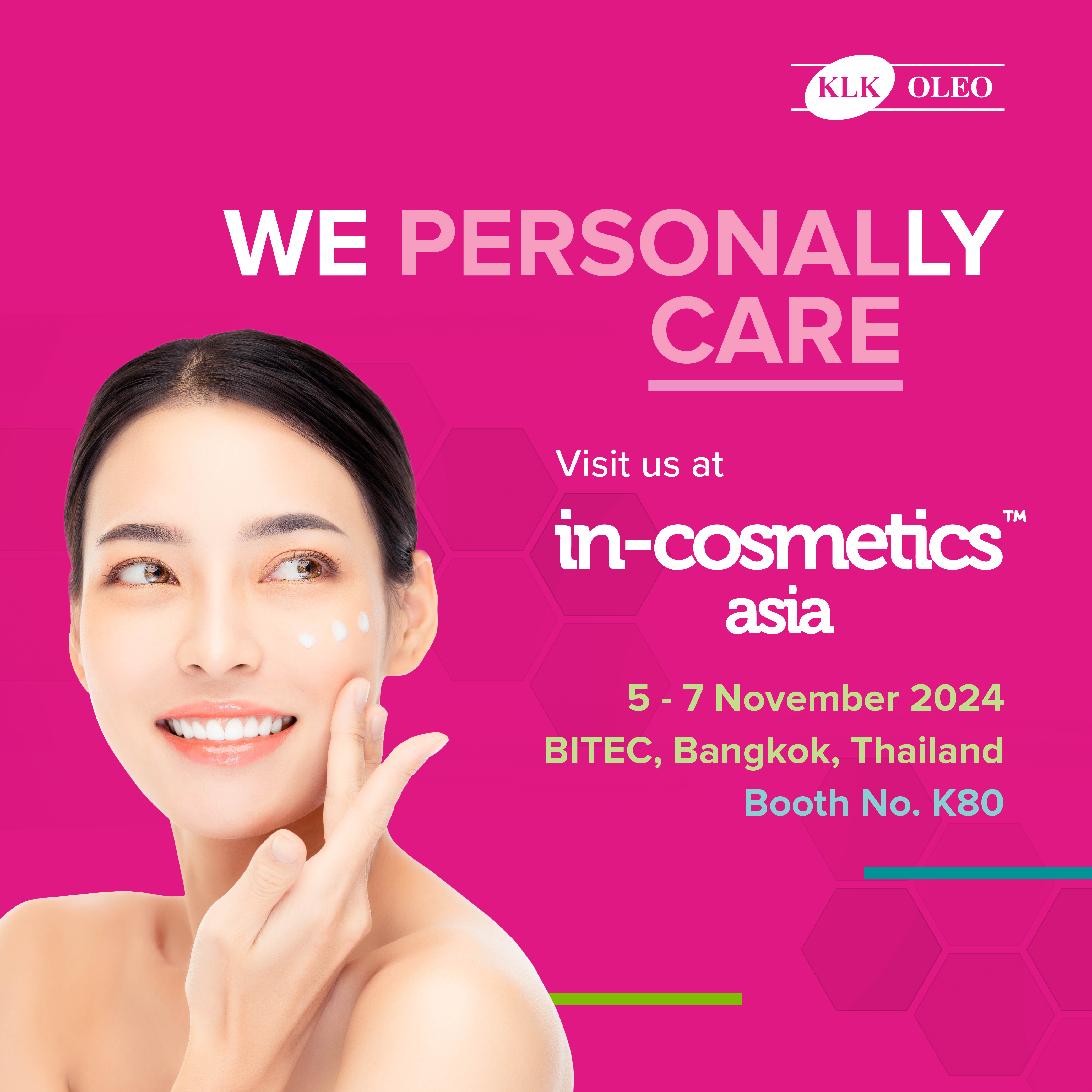 KLK OLEO at in-cosmetics Asia 2024