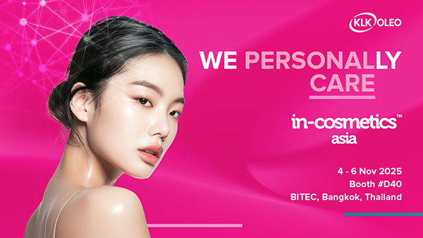 KLK OLEO In Cosmetics Asia Banner