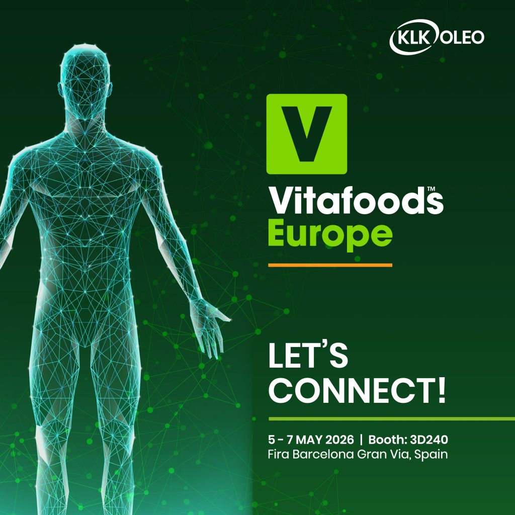 KLK OLEO Vitafoods Europe 2026
