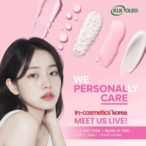 KLK OLEO in cosmetics Korea